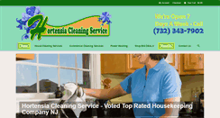 Desktop Screenshot of hortensiacleaningservice.info